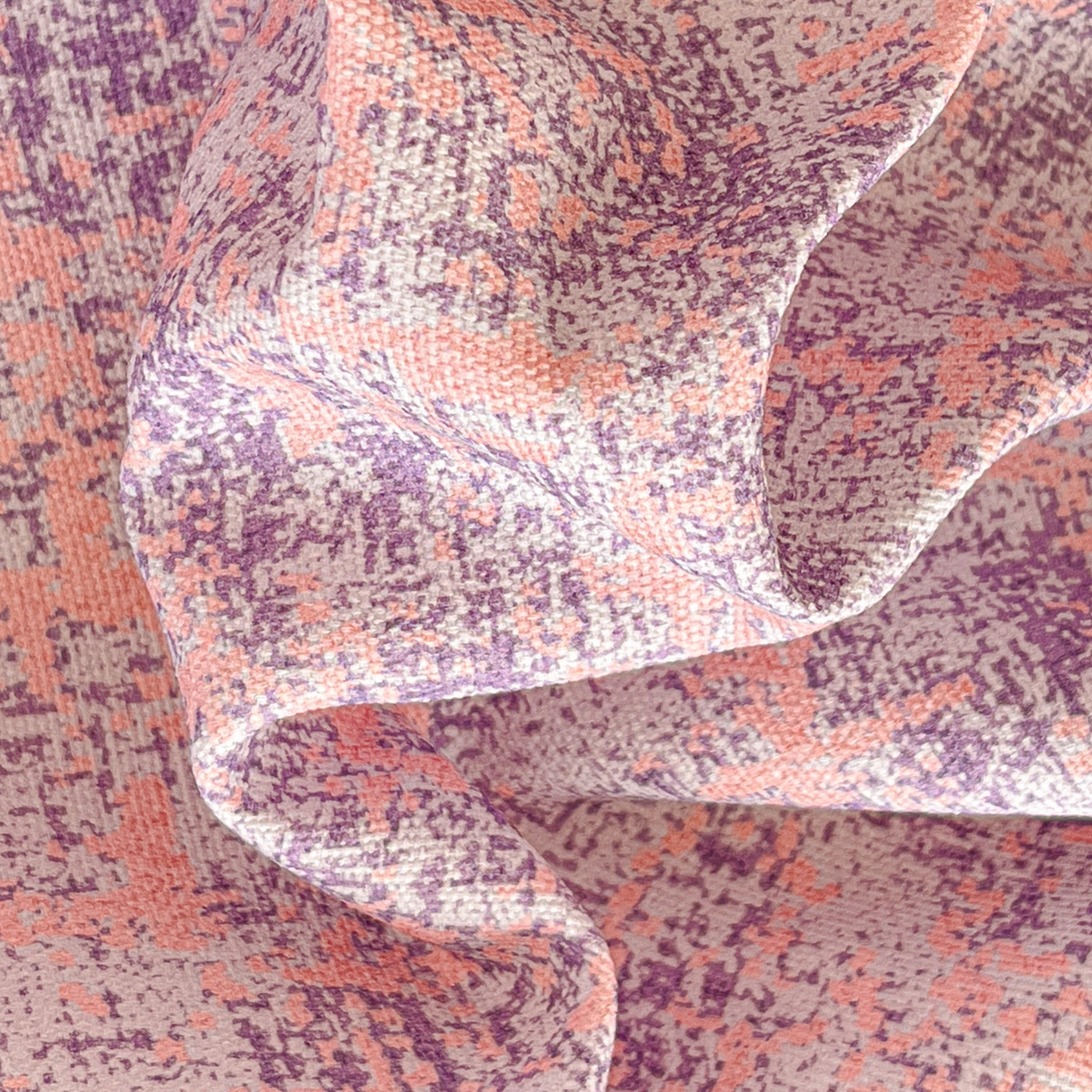 91家纺网 家纺一手货源 找家纺 纽缦家纺 2026新款舒适透气细沙卡通印花花边老粗布床单凉席席子 洛文-紫