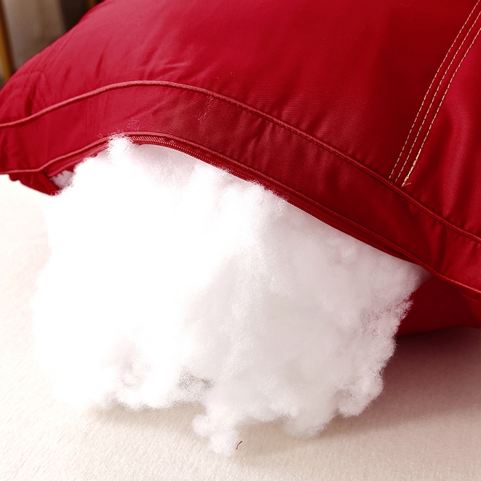 91家纺网 家纺一手货源 找家纺 糖果枕芯 2026新款婚庆结婚大红枕芯喜庆婚庆新人新娘新郎结婚专用枕芯 相亲相爱