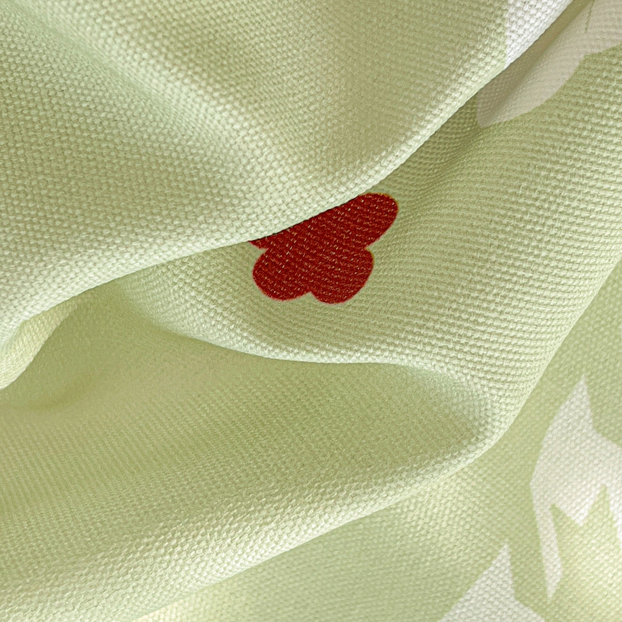 91家纺网 家纺一手货源 找家纺 纽缦家纺 2026新款舒适透气细沙卡通印花花边老粗布床单凉席席子 田园小兔-绿