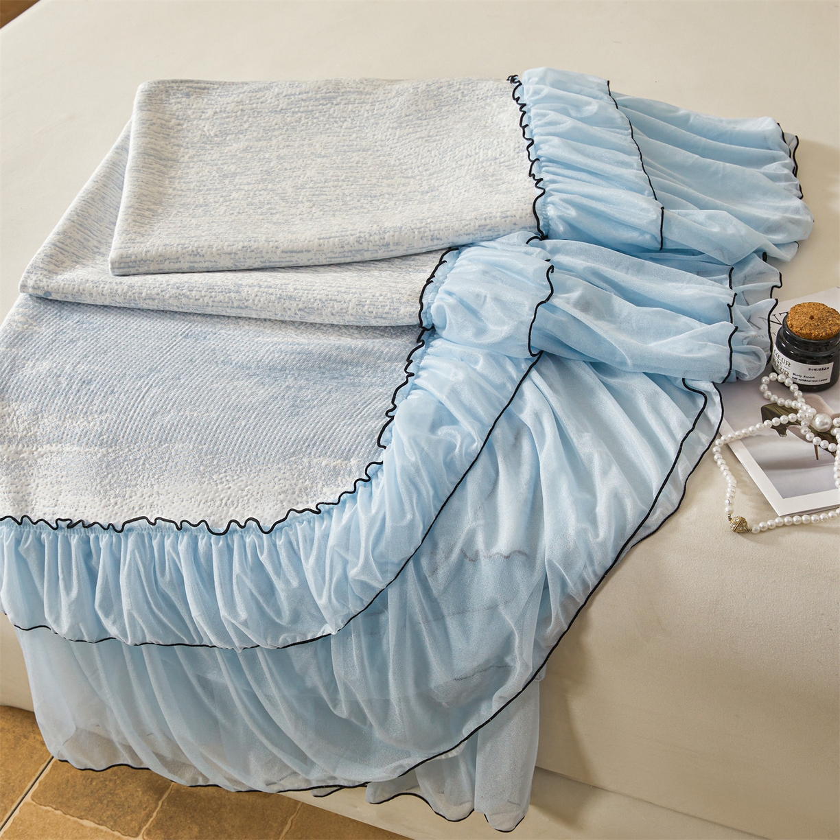 91家纺网 家纺一手货源 找家纺 （总）恒爱家纺 2026新款南极豆超细旦软席三件套