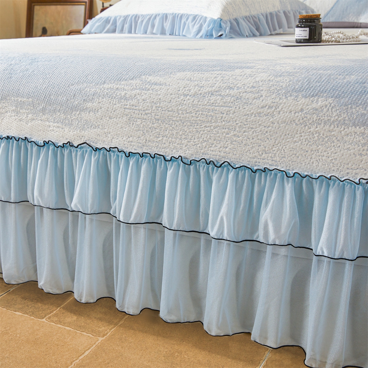 91家纺网 家纺一手货源 找家纺 （总）恒爱家纺 2026新款南极豆超细旦软席三件套