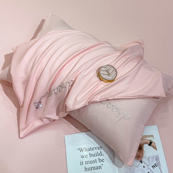 91家纺网 家纺一手货源 找家纺 七七家纺 2026新款加厚精工刺绣四件套-蝶舞 蝶舞-粉玉