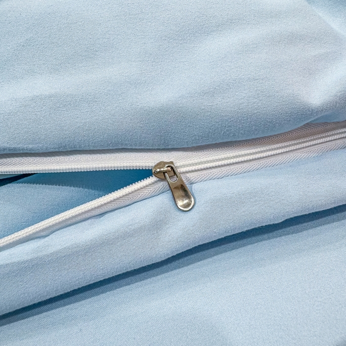 91家纺网 家纺一手货源 找家纺 七七家纺 2026新款加厚精工刺绣四件套-蝶舞 蝶舞-天蓝