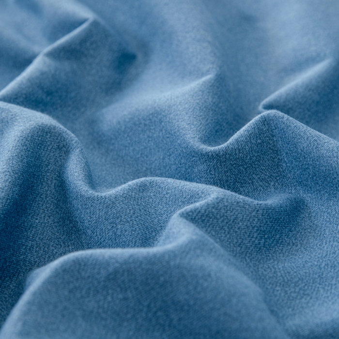 91家纺网 家纺一手货源 找家纺 缘舒家纺 2025新款全棉加厚工艺款绣花磨毛四件套 雪国春语-宝蓝