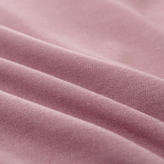 91家纺网 家纺一手货源 找家纺 缘舒家纺 2025新款全棉加厚工艺款绣花磨毛四件套 雪国春语-桃紫