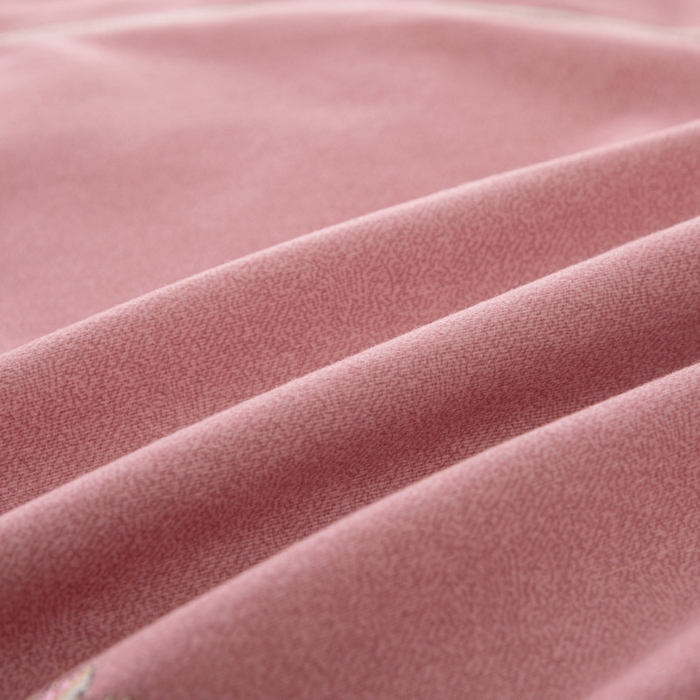 91家纺网 家纺一手货源 找家纺 缘舒家纺 2025新款全棉加厚工艺款绣花磨毛四件套 自由格调-豆沙