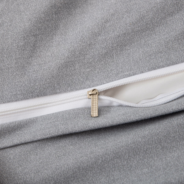 91家纺网 家纺一手货源 找家纺 缘舒家纺 2025新款全棉加厚工艺款绣花磨毛四件套 自由格调-银灰