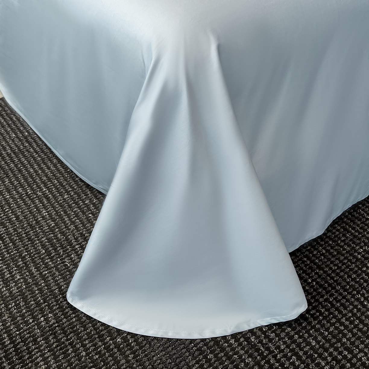 91家纺网 家纺一手货源 找家纺 置顶家纺 2026新款亲肤数码印花拼角四件套凌枫 凌枫-天蓝