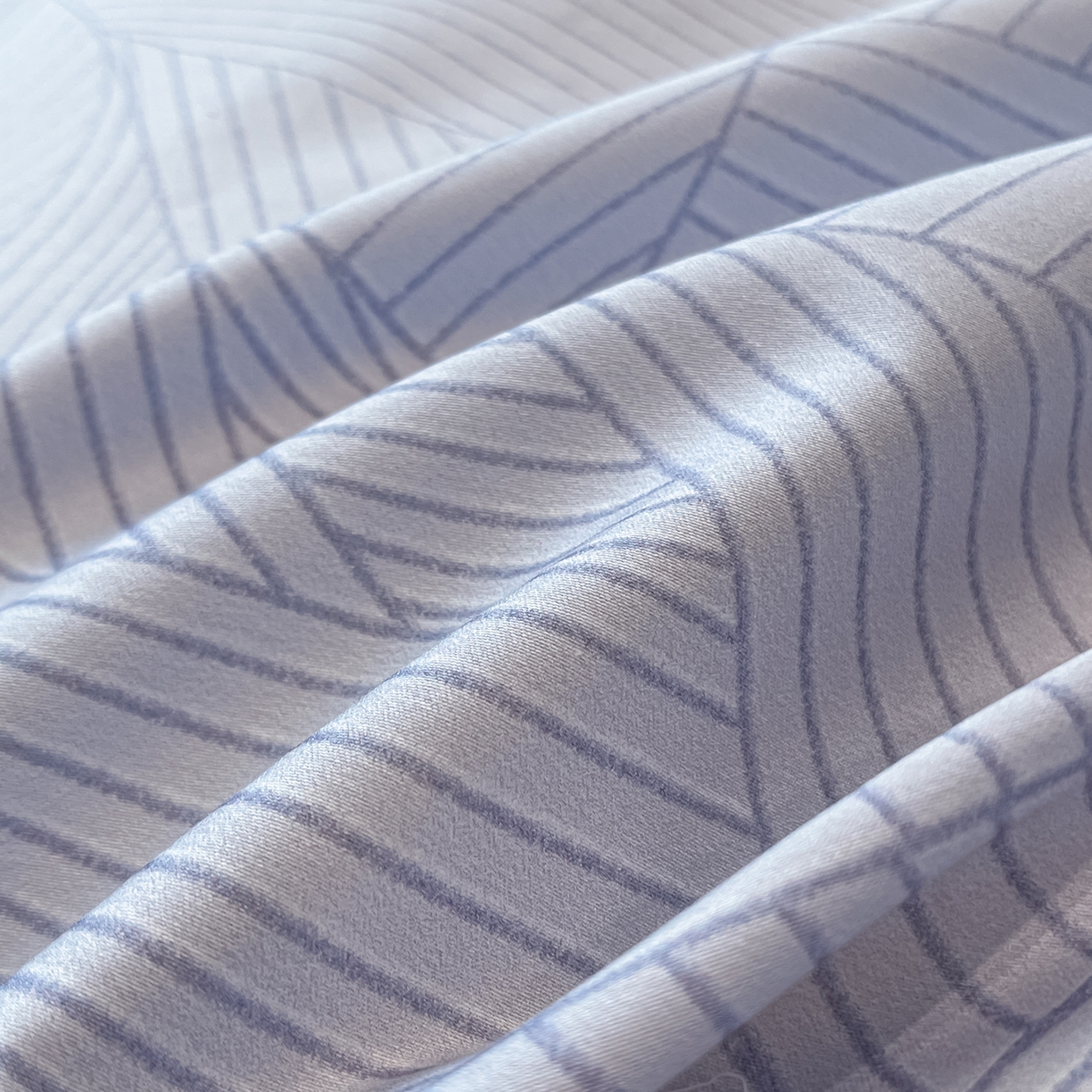 91家纺网 家纺一手货源 找家纺 置顶家纺 2026新款亲肤数码印花拼角四件套凌枫 凌枫-香芋紫