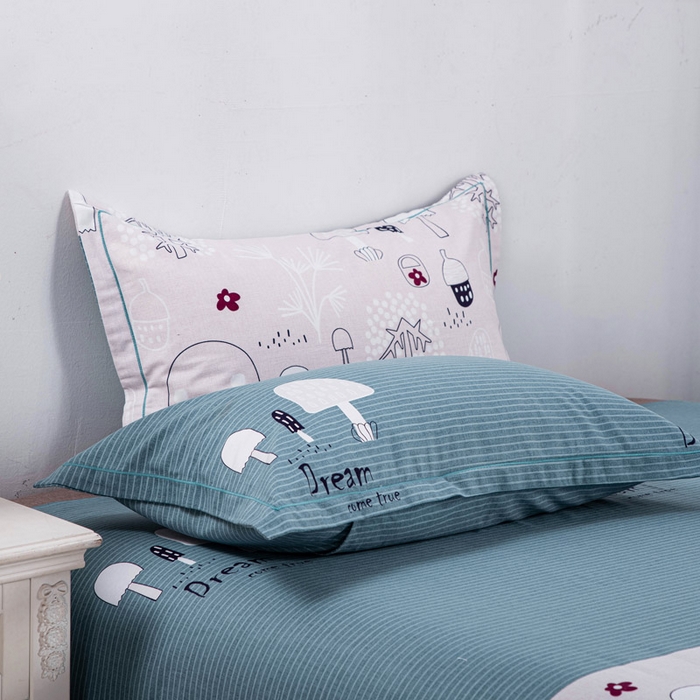 91家纺网 家纺一手货源 找家纺 （总）缘舒家纺 2025新款全棉纯棉加厚磨毛枕套单件--单枕套