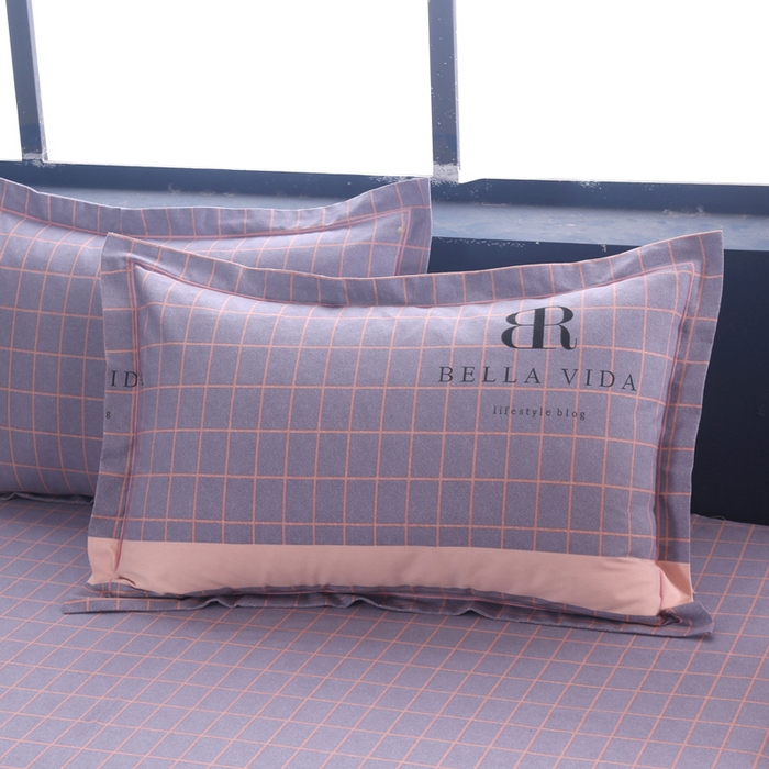 91家纺网 家纺一手货源 找家纺 （总）缘舒家纺 2025新款全棉纯棉加厚磨毛枕套单件--单枕套