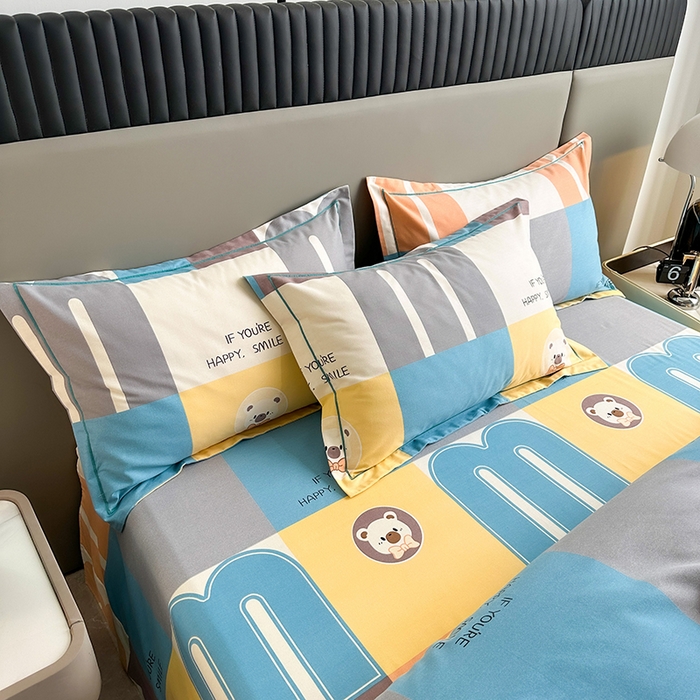 91家纺网 家纺一手货源 找家纺 （总）缘舒家纺 2025新款全棉纯棉加厚磨毛枕套单件--单枕套