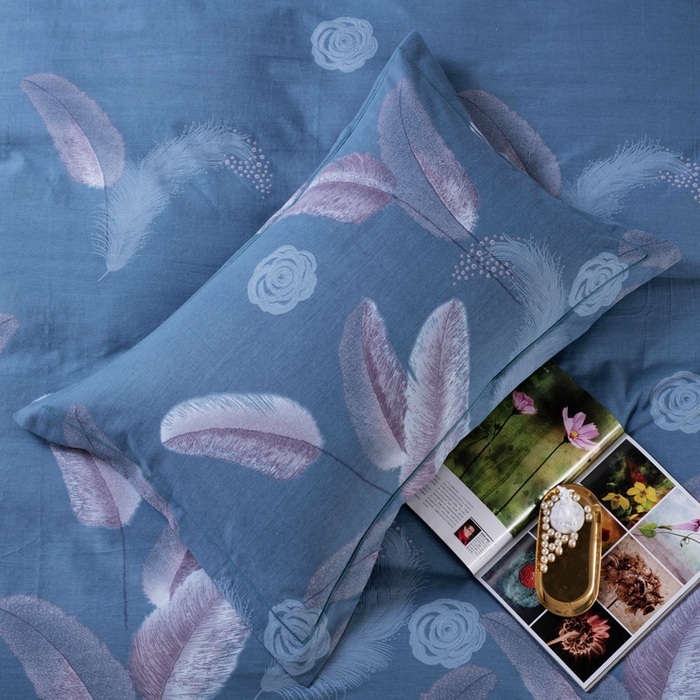 91家纺网 家纺一手货源 找家纺 （总）缘舒家纺 2025新款全棉纯棉加厚磨毛枕套单件--单枕套