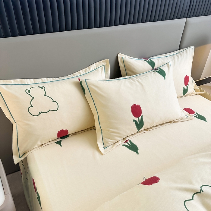 91家纺网 家纺一手货源 找家纺 （总）缘舒家纺 2025新款全棉纯棉加厚磨毛枕套单件--单枕套