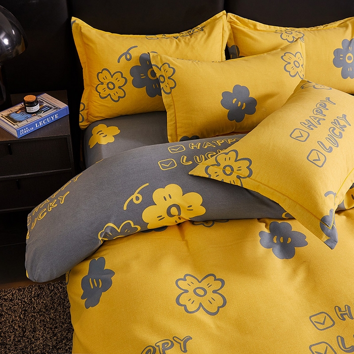 缘舒家纺 2025新款全棉纯棉加厚磨毛枕套单件--单枕套 花语之恋