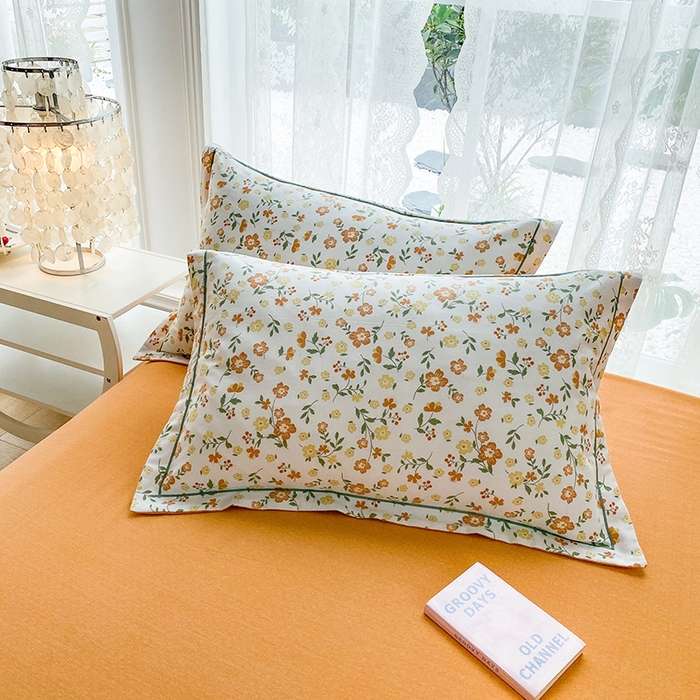 91家纺网 家纺一手货源 找家纺 （总）缘舒家纺 2025新款全棉纯棉加厚磨毛枕套单件--单枕套