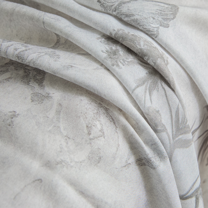 91家纺网 家纺一手货源 找家纺 禾时 2026春夏新款50s莱赛尔天丝床单三件套床单单件 陶然（灰）