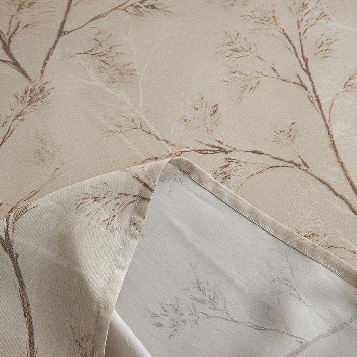 91家纺网 家纺一手货源 找家纺 禾时 2026春夏新款50s莱赛尔天丝床单三件套床单单件 山下有枝（咖）