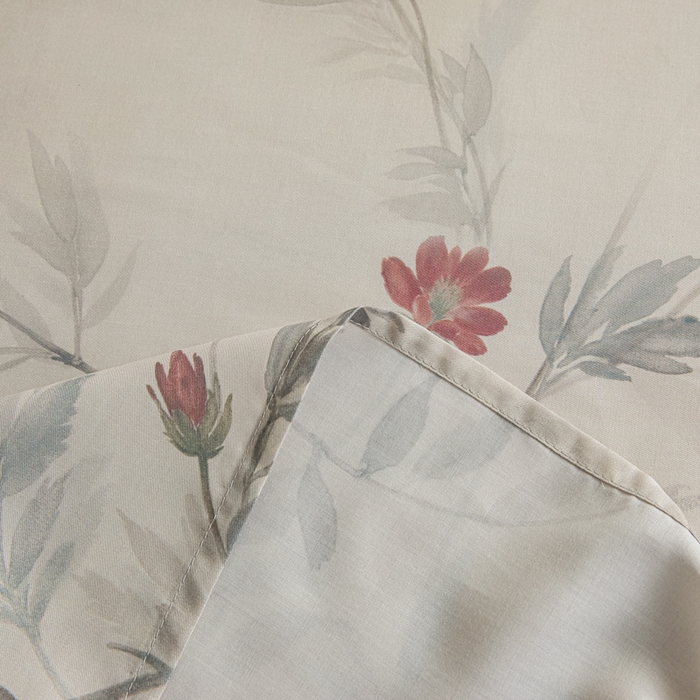 91家纺网 家纺一手货源 找家纺 禾时 2026春夏新款50s莱赛尔天丝床单三件套床单单件 棠宋（棕）