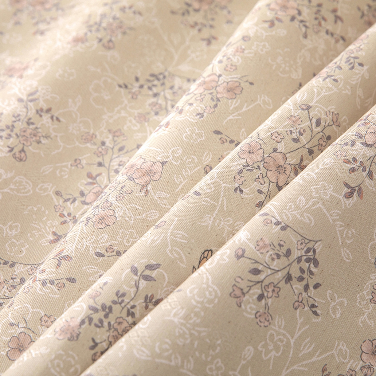 91家纺网 家纺一手货源 找家纺 首爱家纺 2026新款棉麻老粗布床单凉席 雾花