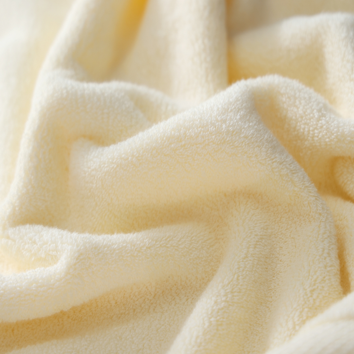 91家纺网 家纺一手货源 找家纺 朴尔家纺-毛巾被 2026年新品悠哲系列纯色全棉纯棉缎档加大加厚浴巾 悠哲-洁白米 90x180cm/条