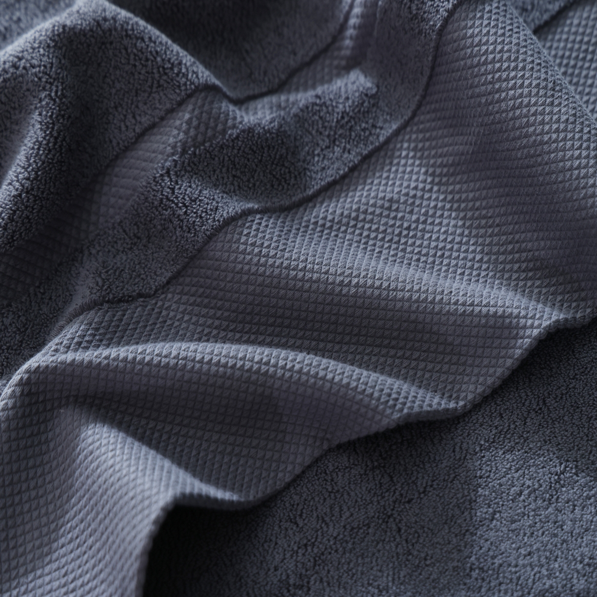 91家纺网 家纺一手货源 找家纺 （总）朴尔家纺-毛巾被 2026年新品悠哲系列纯色全棉纯棉缎档加大加厚浴巾