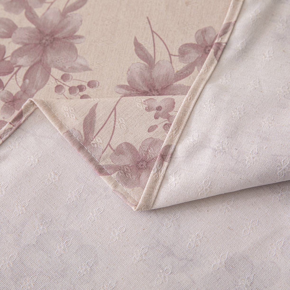 91家纺网 家纺一手货源 找家纺 棉乐町家居 2026新款棉麻老粗布床单亚麻老粗布凉席 紫鸢