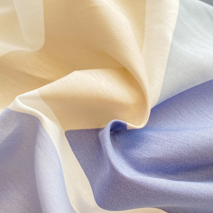 91家纺网 家纺一手货源 找家纺 红日子纺织品 2026新款小清新12868全棉纯棉学生卡通款四件套 悠然海岸