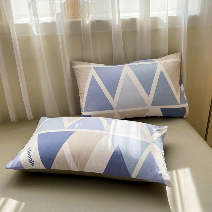 91家纺网 家纺一手货源 找家纺 红日子纺织品 2026新款小清新12868全棉纯棉学生卡通款四件套 悠然海岸