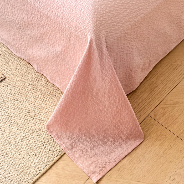 91家纺网 家纺一手货源 找家纺 （总）花伞家居 2026新款小马毛巾绣双层纱四件套含买家秀