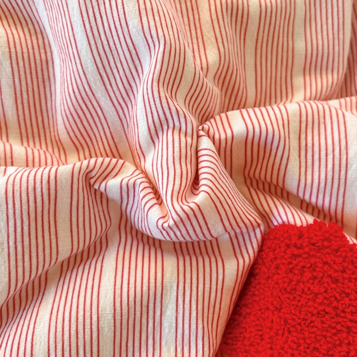 91家纺网 家纺一手货源 找家纺 （总）花伞家居 2026新款小马毛巾绣双层纱四件套含买家秀