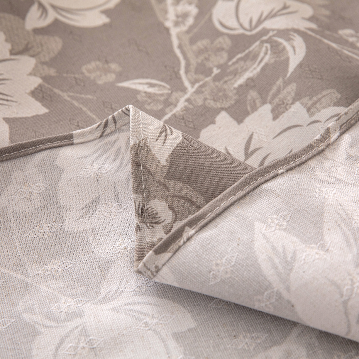 91家纺网 家纺一手货源 找家纺 金泰莱 2026新款棉麻老粗布床单亚麻老粗布凉席 墨棠