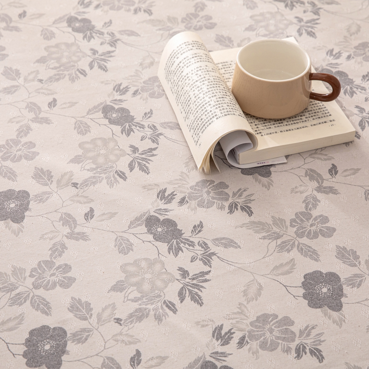 91家纺网 家纺一手货源 找家纺 金泰莱 2026新款棉麻老粗布床单亚麻老粗布凉席 雾蔷