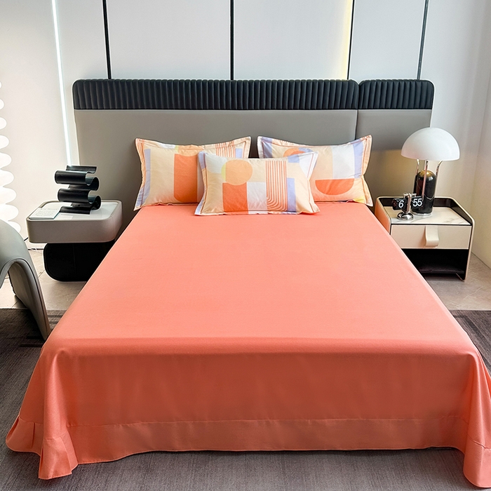 91家纺网 家纺一手货源 找家纺 （总）缘舒家纺 2025新款全棉纯棉加厚磨毛床单单件--单床单