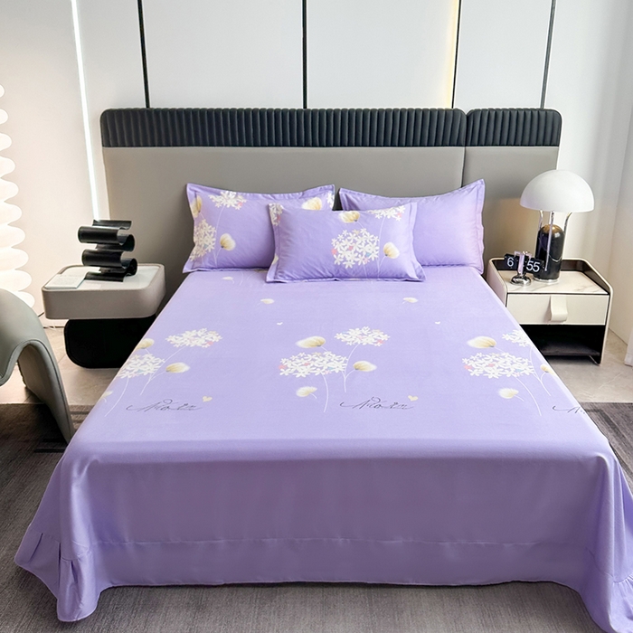 91家纺网 家纺一手货源 找家纺 （总）缘舒家纺 2025新款全棉纯棉加厚磨毛床单单件--单床单