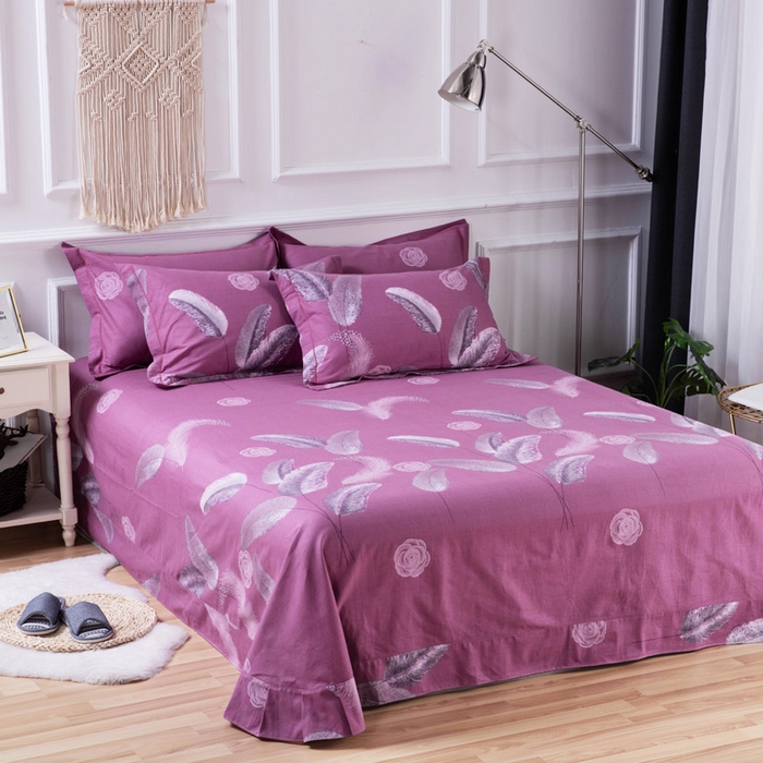 91家纺网 家纺一手货源 找家纺 （总）缘舒家纺 2025新款全棉纯棉加厚磨毛床单单件--单床单