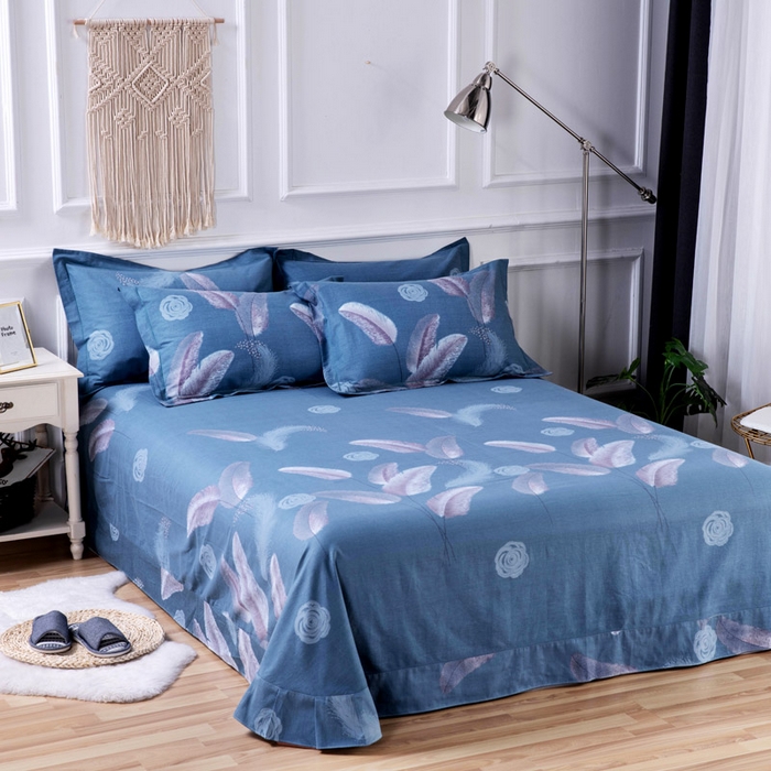 91家纺网 家纺一手货源 找家纺 （总）缘舒家纺 2025新款全棉纯棉加厚磨毛床单单件--单床单