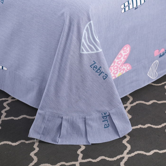 91家纺网 家纺一手货源 找家纺 缘舒家纺 2025新款全棉纯棉加厚磨毛床单单件--单床单 斑马-灰