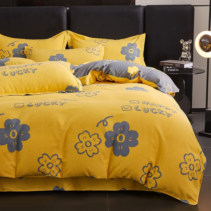 91家纺网 家纺一手货源 找家纺 （总）缘舒家纺 2025新款全棉纯棉磨毛加厚四件套