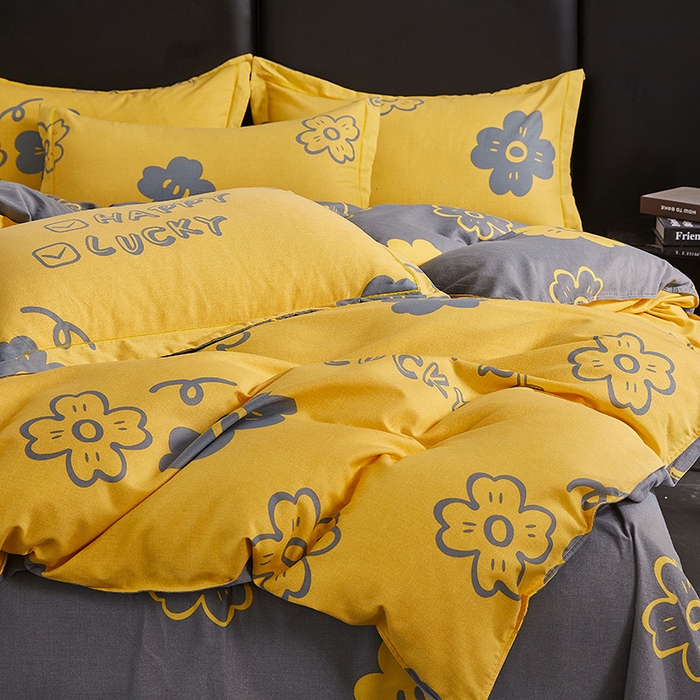 91家纺网 家纺一手货源 找家纺 （总）缘舒家纺 2025新款全棉纯棉磨毛加厚四件套