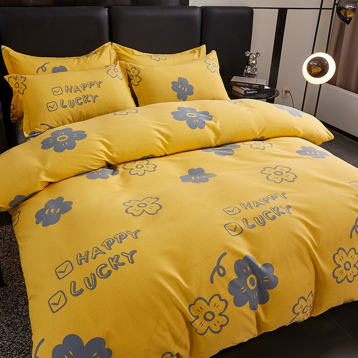 91家纺网 家纺一手货源 找家纺 （总）缘舒家纺 2025新款全棉纯棉磨毛加厚四件套