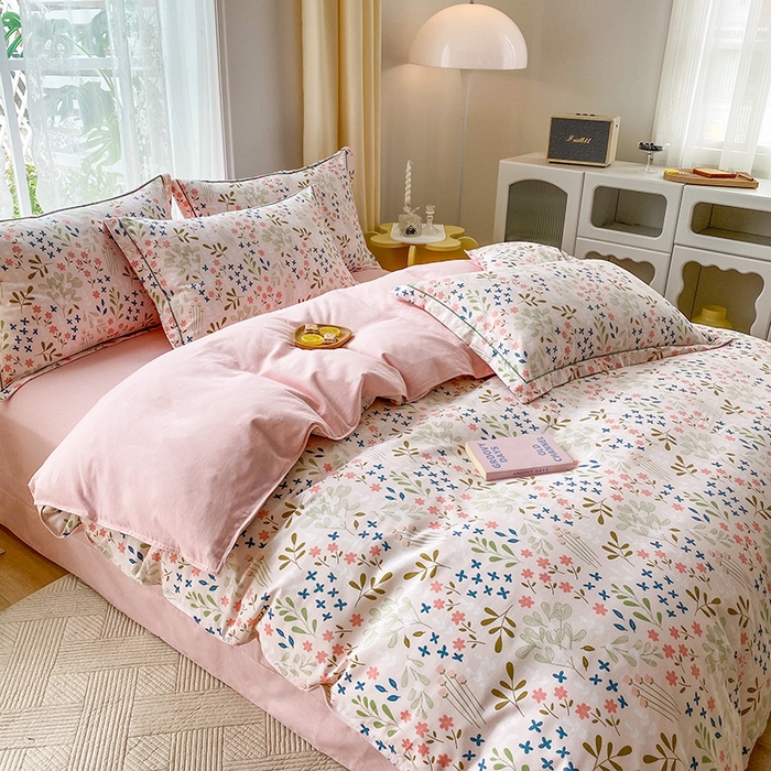 91家纺网 家纺一手货源 找家纺 （总）缘舒家纺 2025新款全棉纯棉磨毛加厚四件套