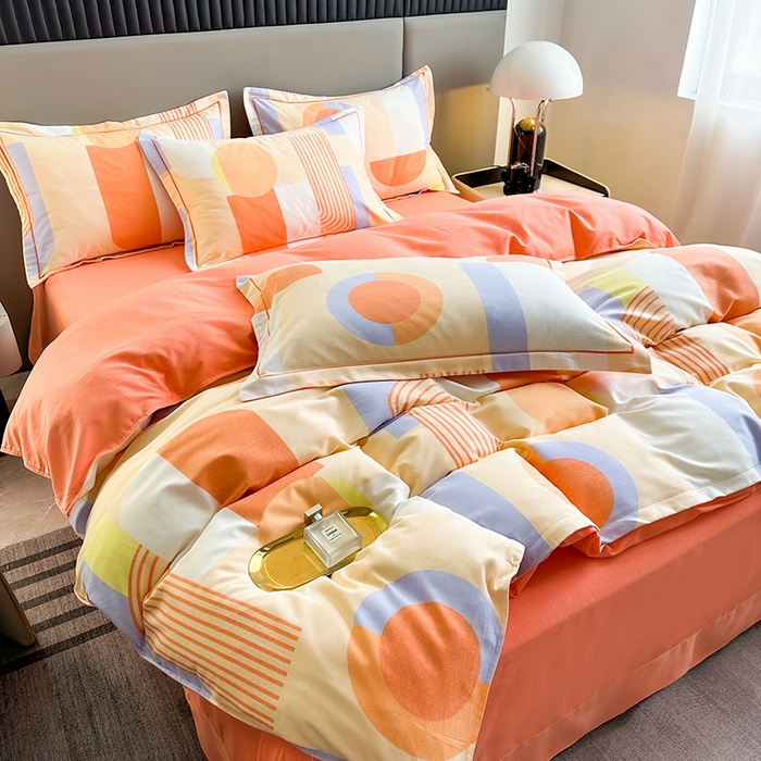 91家纺网 家纺一手货源 找家纺 （总）缘舒家纺 2025新款全棉纯棉磨毛加厚四件套