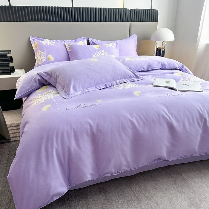 91家纺网 家纺一手货源 找家纺 （总）缘舒家纺 2025新款全棉纯棉磨毛加厚四件套