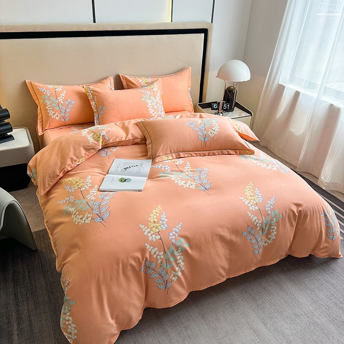 91家纺网 家纺一手货源 找家纺 （总）缘舒家纺 2025新款全棉纯棉磨毛加厚四件套