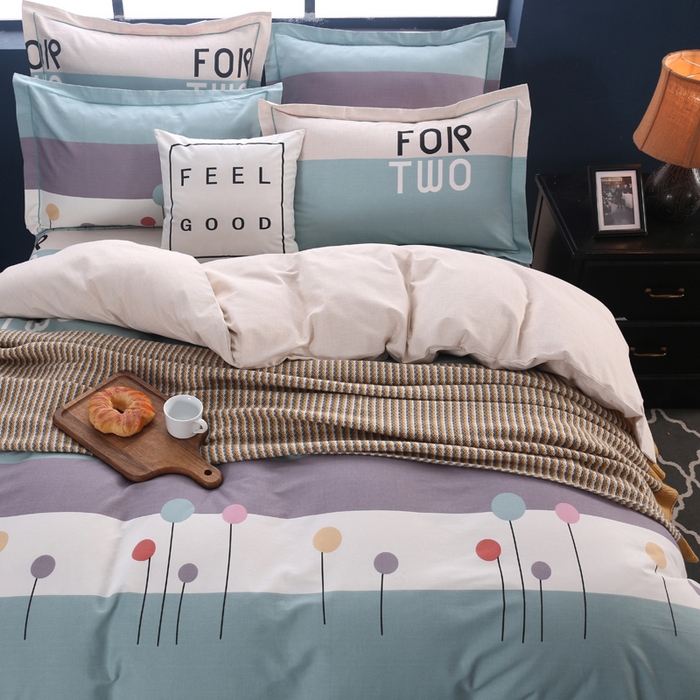 91家纺网 家纺一手货源 找家纺 （总）缘舒家纺 2025新款全棉纯棉磨毛加厚四件套