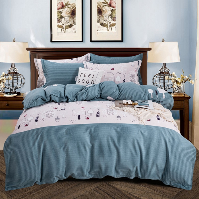 91家纺网 家纺一手货源 找家纺 （总）缘舒家纺 2025新款全棉纯棉磨毛加厚四件套