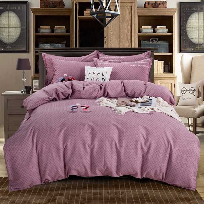 91家纺网 家纺一手货源 找家纺 （总）缘舒家纺 2025新款全棉纯棉磨毛加厚四件套