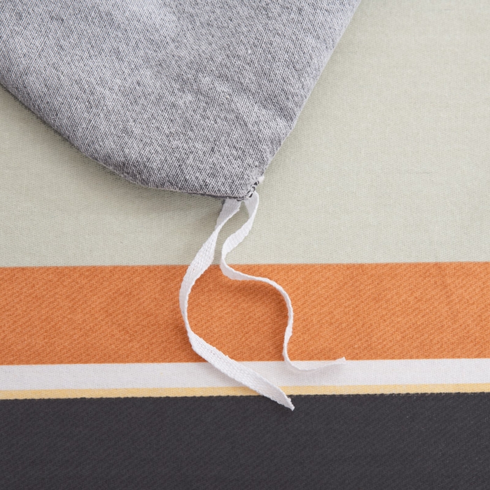 91家纺网 家纺一手货源 找家纺 缘舒家纺 2025新款全棉纯棉磨毛加厚四件套 潮青春-桔