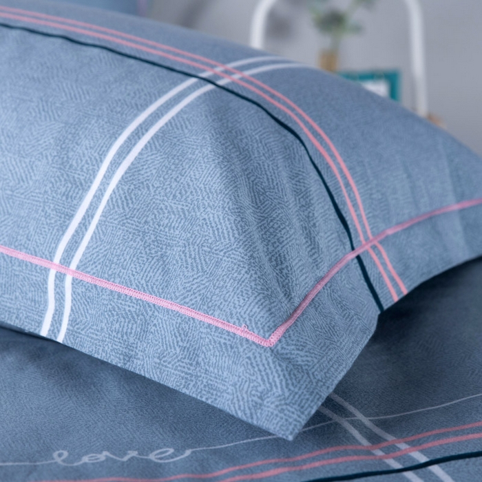 91家纺网 家纺一手货源 找家纺 缘舒家纺 2025新款全棉纯棉磨毛加厚四件套 布兰奇-兰